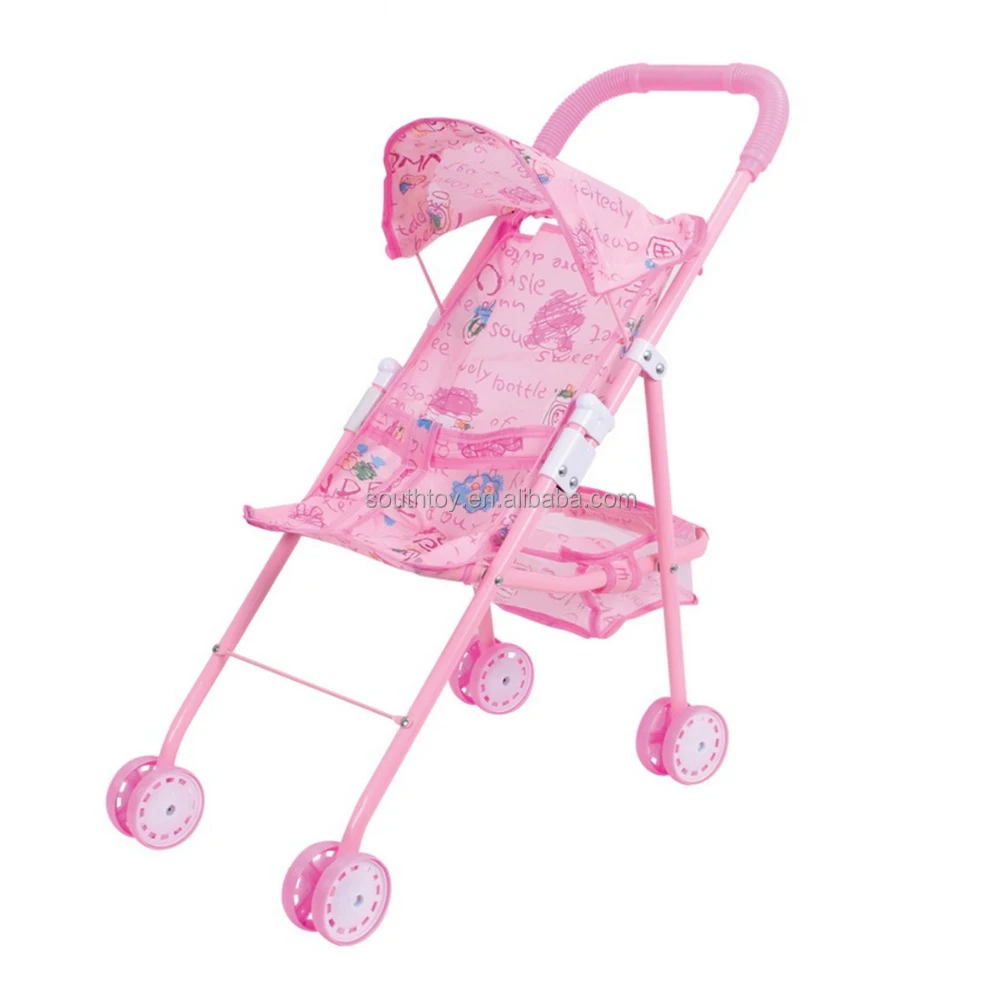 Pretend Play Doll Stroller Toys for Baby