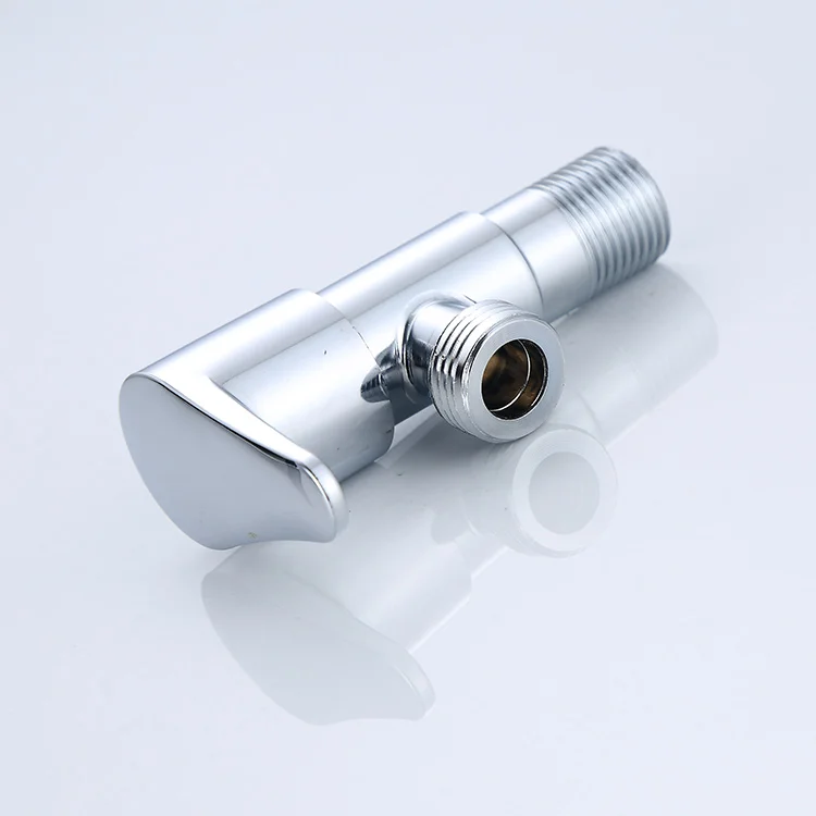 Material Angle Valve Quick Open High Quality Toilet Stainless Iron with Brass Core Iron Rod Water Plating 1\/2 Multi-function