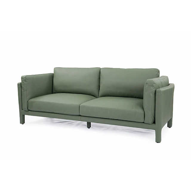 
Customized 3 seater sofa set living room sofas bedroom furniture Modern design genuine leather sofa chairs 