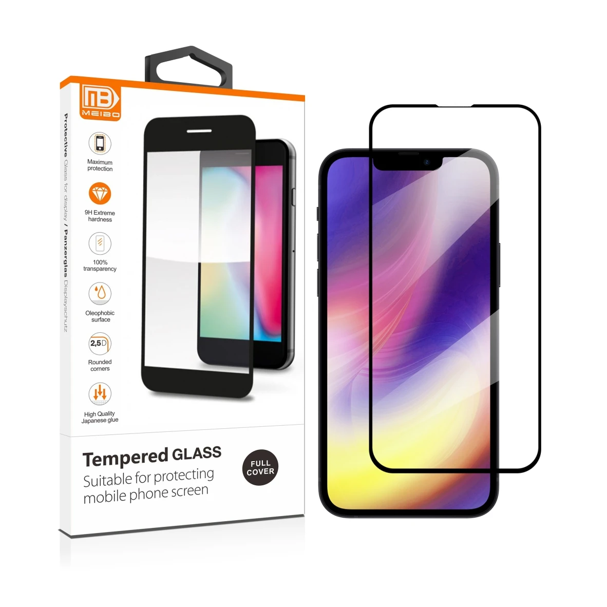 3D шелкография Защита экрана для iPhone 11/12 mini/13 Pro max закаленное стекло пленка совместимая с 5 4 6 1 7