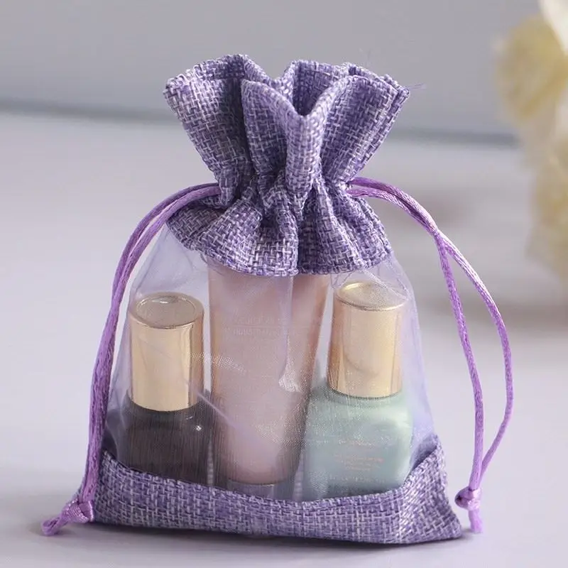 Мешочки для дезодорирования из джута и