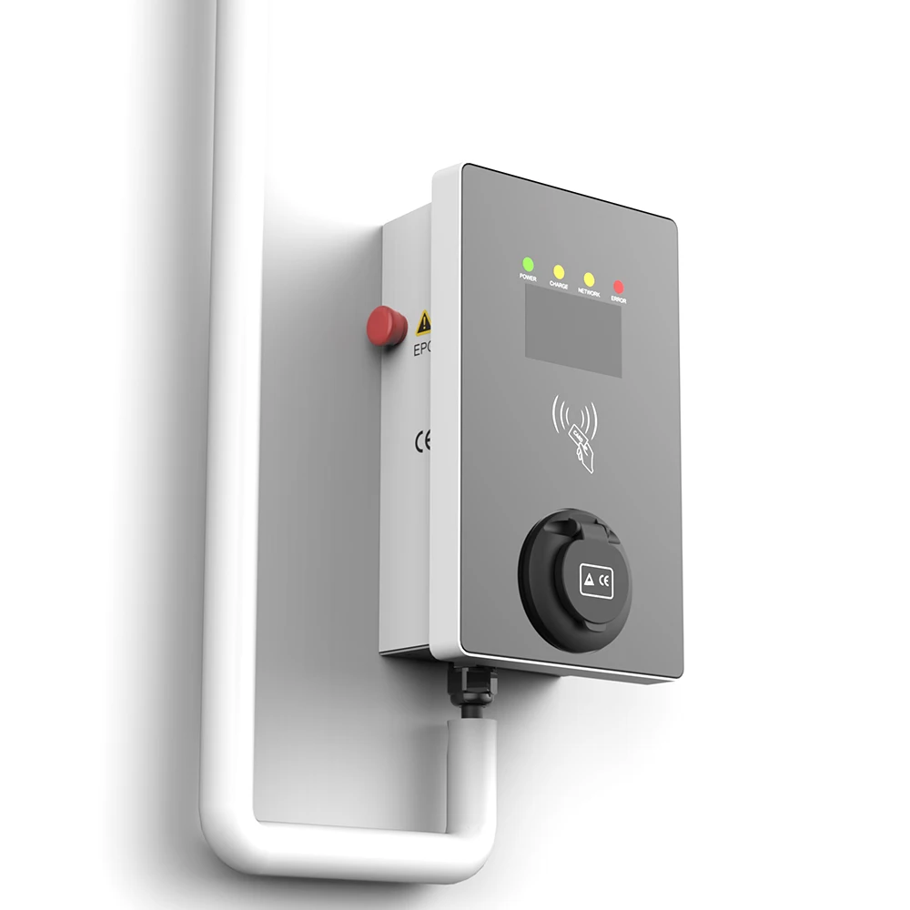 YTGEEMeet 61851 Tuv 32a 230 В настенное зарядное устройство для домашнего электромобиля с разъемом типа