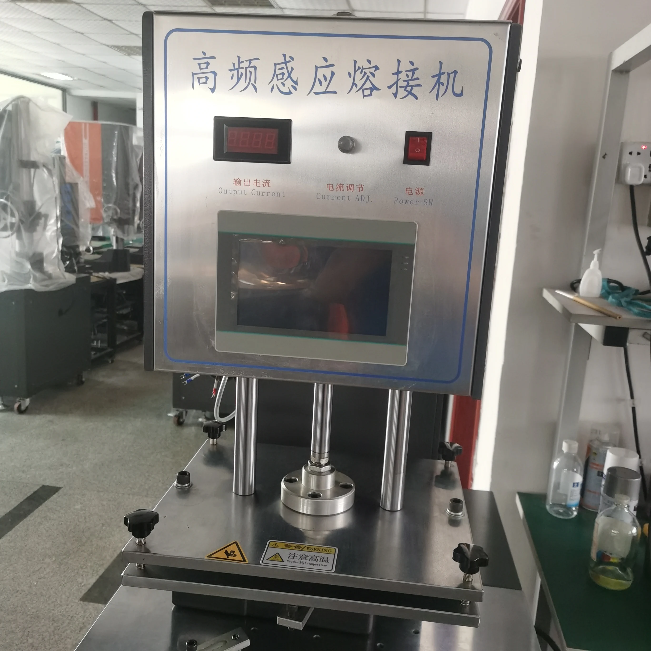 220V High Frequency Automatic Metal Induced Plastic Welding Machine Used Table Welder PVC Home Use Construction Farm China