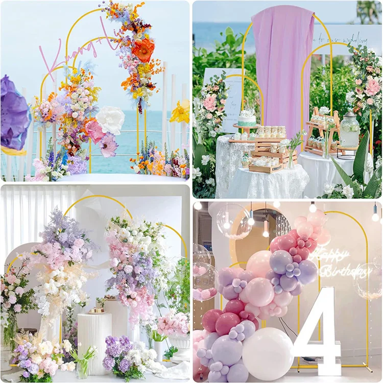 Aluminum Arch Road Lead Wedding Background Decoration Wedding Decoration Arch