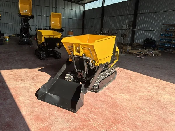 Factory Direct Sales Mini Dumper With Hydraulic Lift  Transporter Crawler Dumper High Quality Mini Dumper