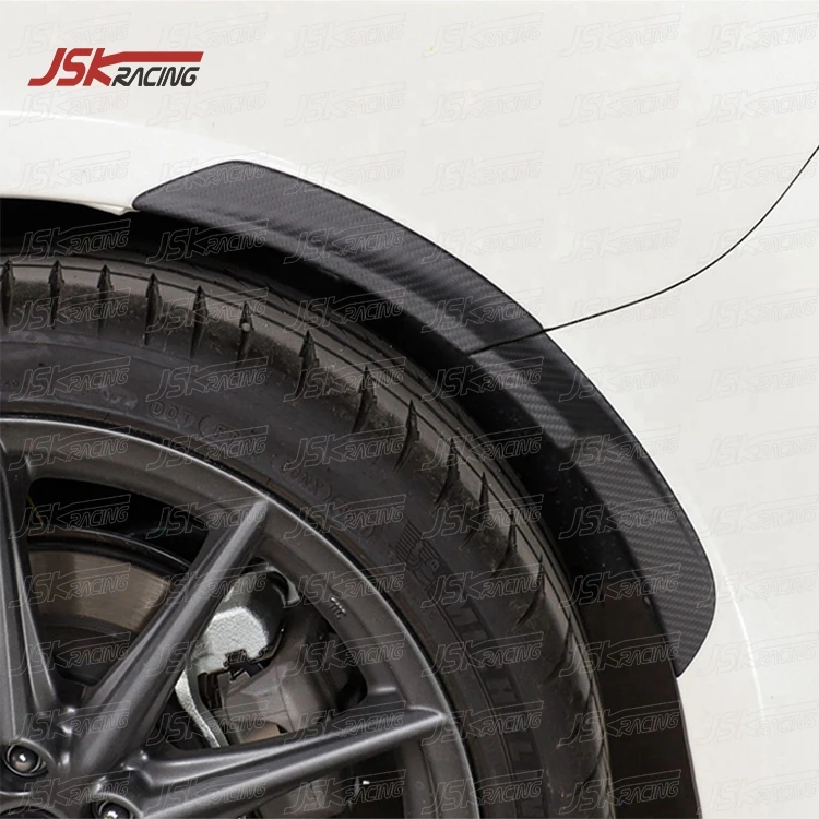 MATTE CARBON FIBER REAR WHEEL TRIM FOR 2021-2023 SUBARU BRZ