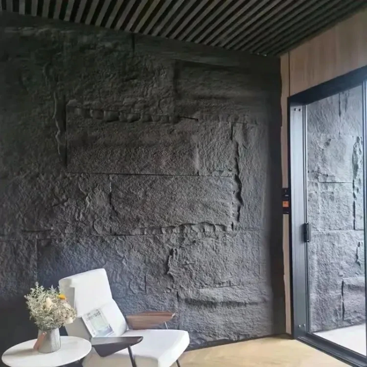 Modern Outdoor Lightweight Waterproof Artificial Stone Wall Panel Polyurethane (Pu) Culture Stone Decoration for Hotels
