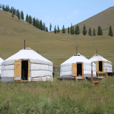Factory price traditional mongolian yurt for four seasons used