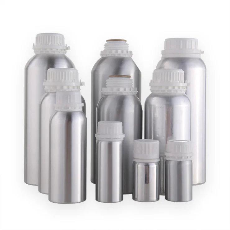 10L 5L 2.5L 1L super large big chemical cosmetics essential oil glue aluminum bottle with tamper evidence cap