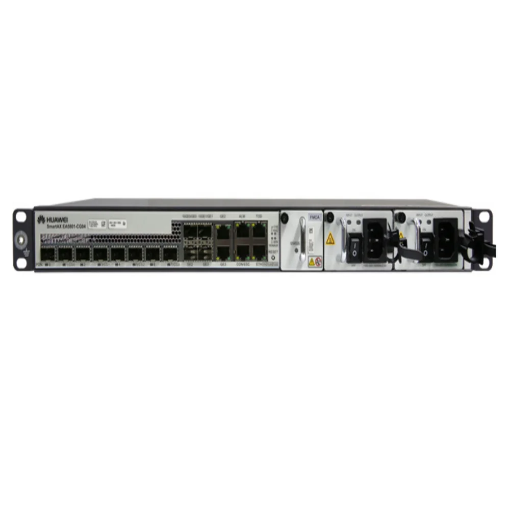  Новый Huawei 8 GPON OLT EA5801-CG04 EA5801-GP08 SmartAX EA5801