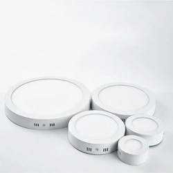 Factory Price Indoor Lighting Recessed Mounted Slim Round Led Panel Light For Home Office Ceiling