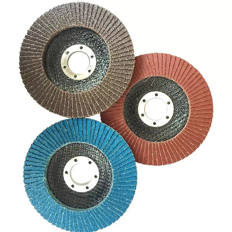 5 Inch Silicon carbide abrasive tools flexible flap disc grinding wheel