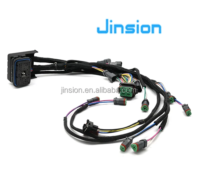 JINSION Excavator parts E330C C9 Engine wire harness for Cat 320C excavator controller wire harness 230-6279