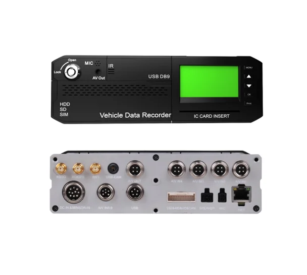 Richmor Bus CCTV Camera System 1080P AHD H.265 8 Channel Mobile DVR 3G 4G Sim Card GPS WIFI optional 4ch MDVR for Bus