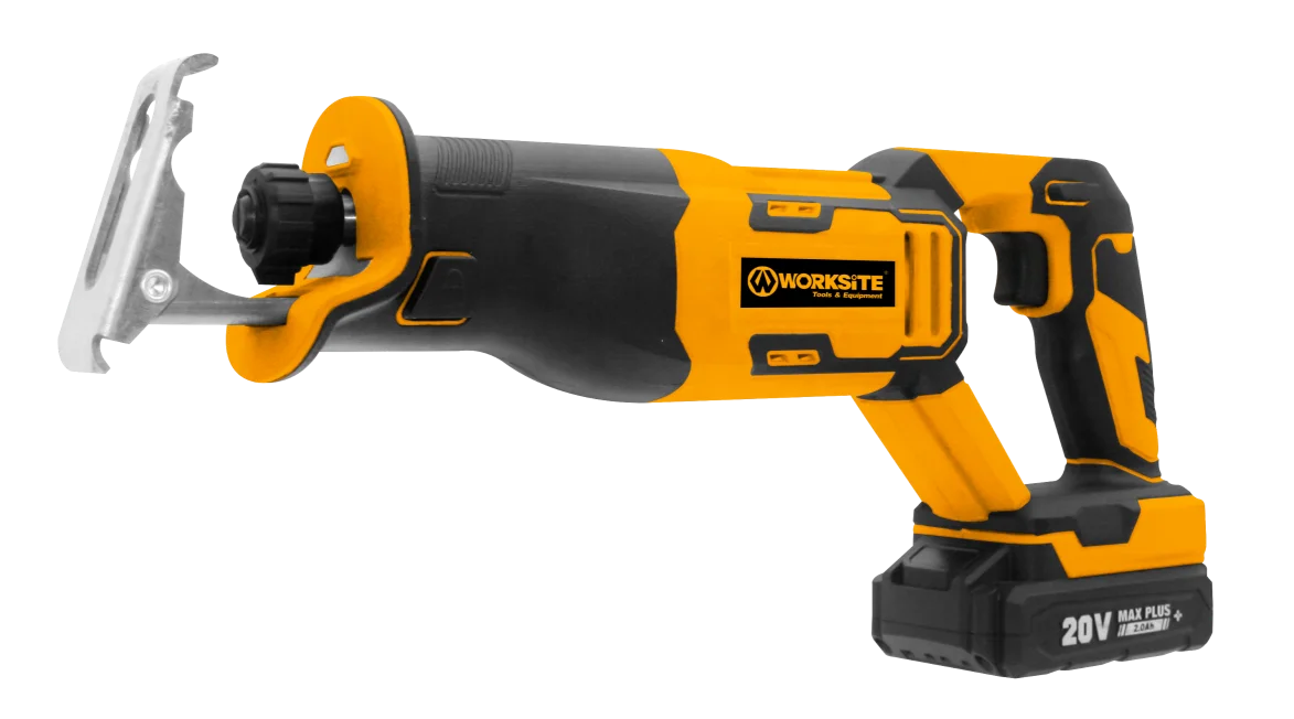 
WORKSITE Reciprocating Saw Battery Power Wood Saw Machine 20V Cordless Reciprocating Saw Tools CRS334 