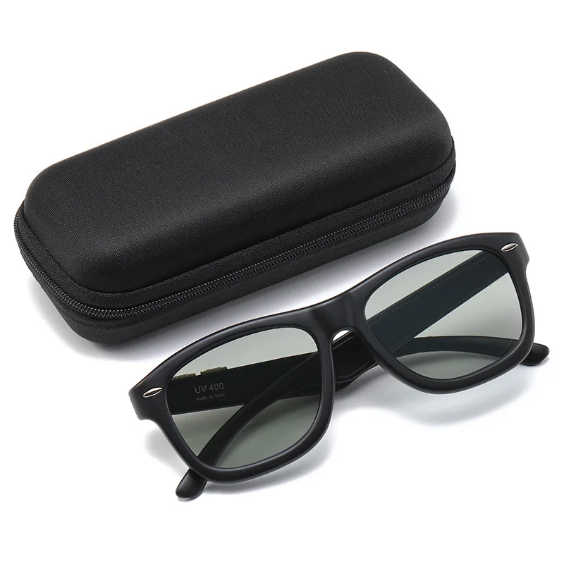 2022 New Arrival 7 Different Adjustable Shades Polarized LCD Sunglasses Automatic Dimming Lens UV400 glasses for men and women