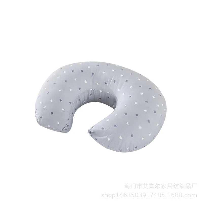 The most popular cotton U-shaped baby throw pillow is removable baby breastfeeding nursing pillow