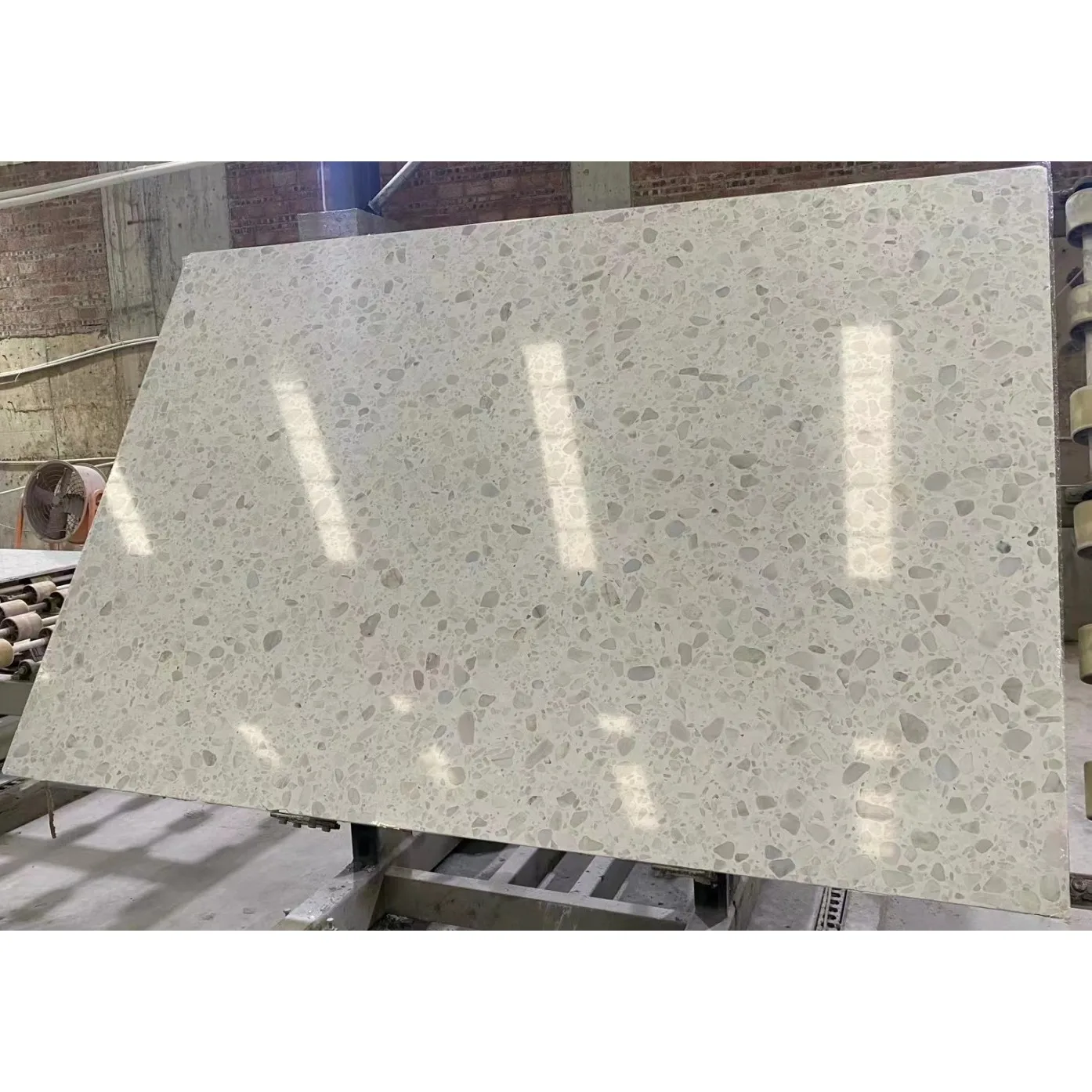 2024 Hot Selling Artificial Stone Floor Tiles Terrazzo Tiles Flooring Living Room Terrazzo Artificial Stone