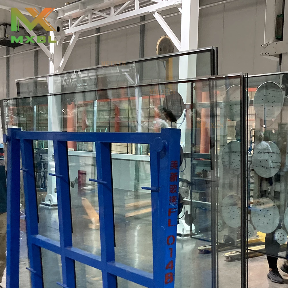 Mei Xin glass manufacturer 5+12A+5+12A+5 Three glasses and two cavities Saving Insulating Glass Double Triple insulated glass