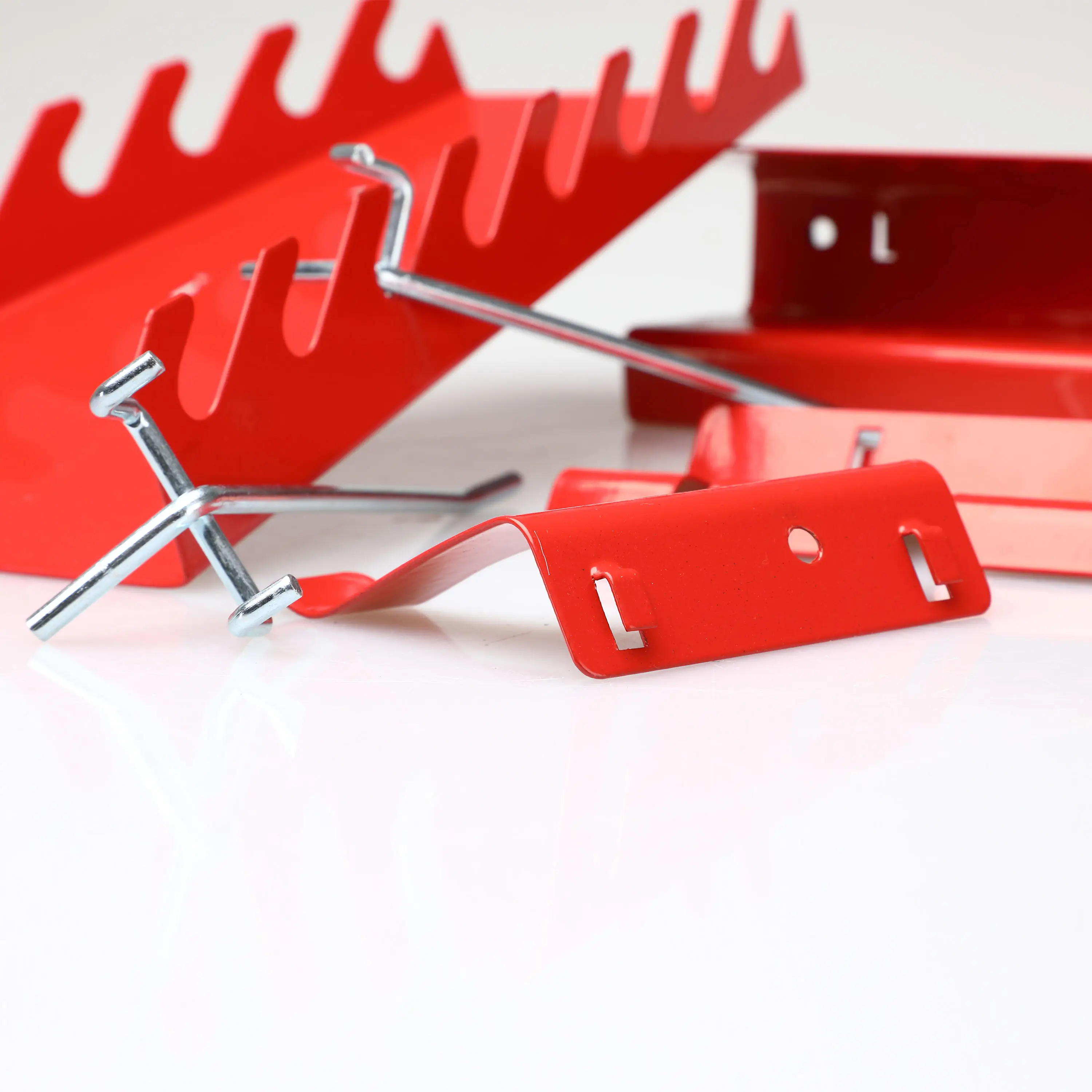 Wall-mounted storage box 17pcs Wall Tool Holder Warehouse Organizer Box Storage Bins Bolt Plastic Box