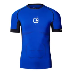 2021 Manufacturer Wholesale Good Ductility 90% Polyester 10% Spandex Blank T-shirt Compression