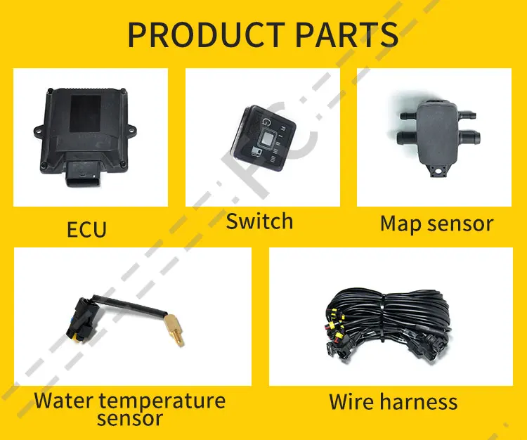 FC 36 Pin sequential cng LPG MP36 ecu racing programmer kits ecu engine control unit gnv kit gas 5th generation spare parts car