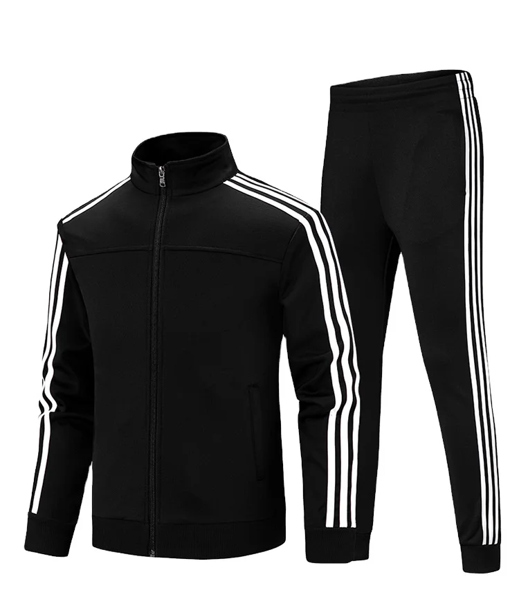 HT sport jacket sets OEM&ODM two piece set training jogging wear tracksuits for men