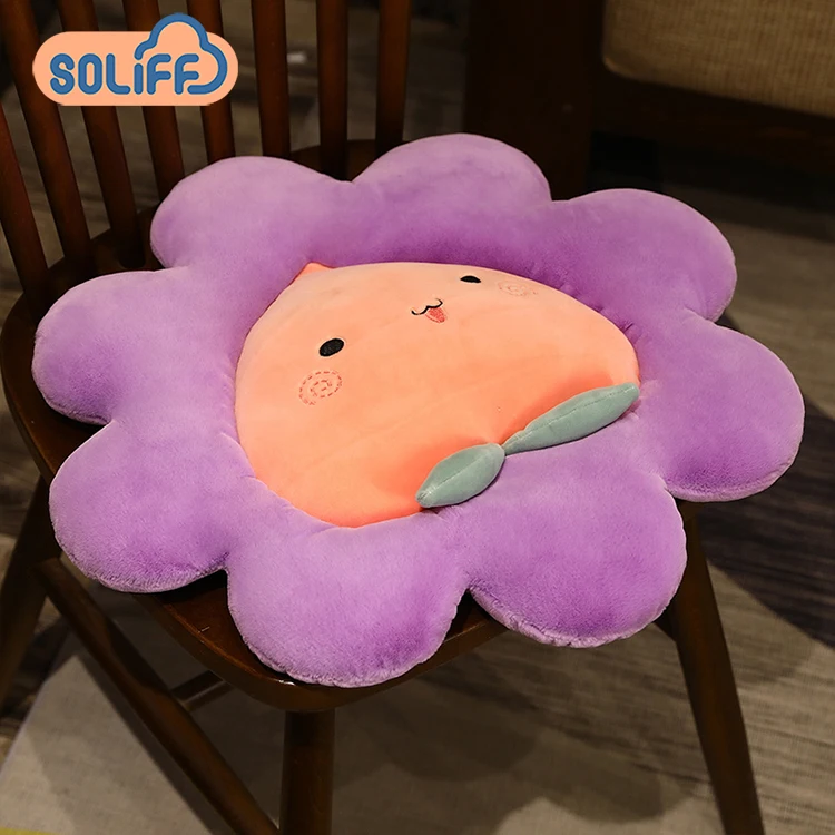 Seat Cushion Stuffed Plush Sofa Indoor Floor Home Chair Decor Winter Children Gift