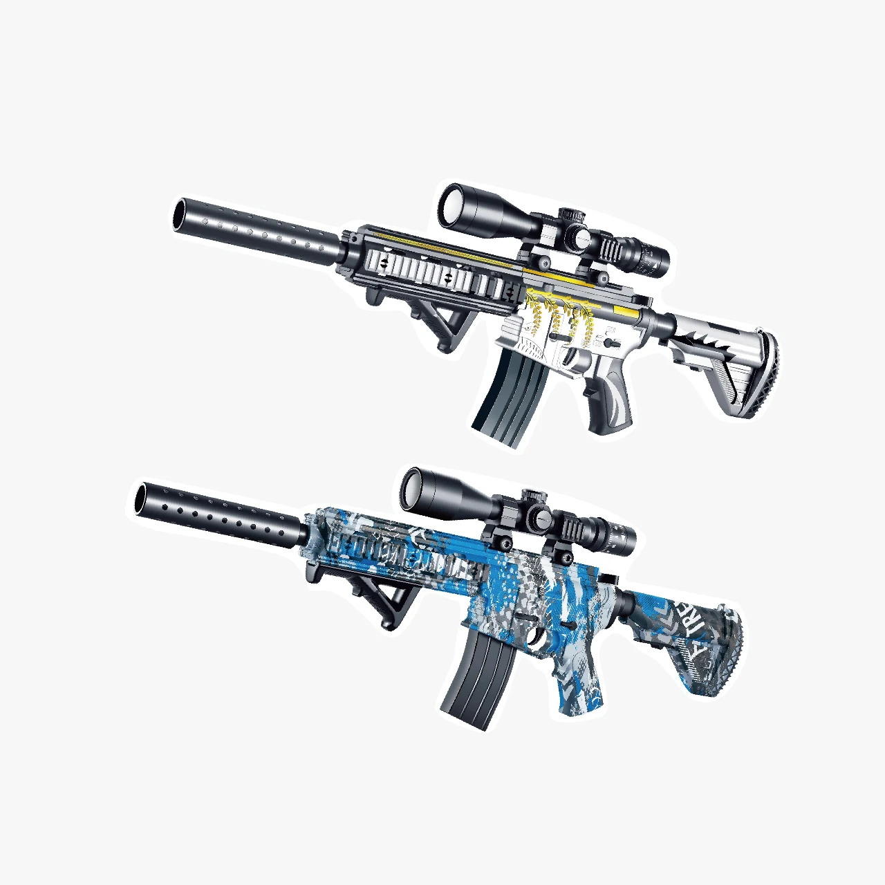 Игрушечные пистолеты M4A1 & M416, 7-8 мм