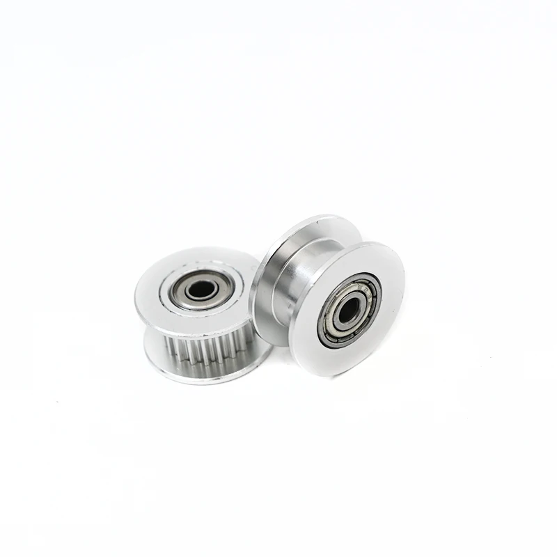 HTD3M HTD-3M 3M Idle pulley 3mm 4mm 5mm 6mm bore size aluminium alloy idler pulleys with bearing for timing belt width 10mm