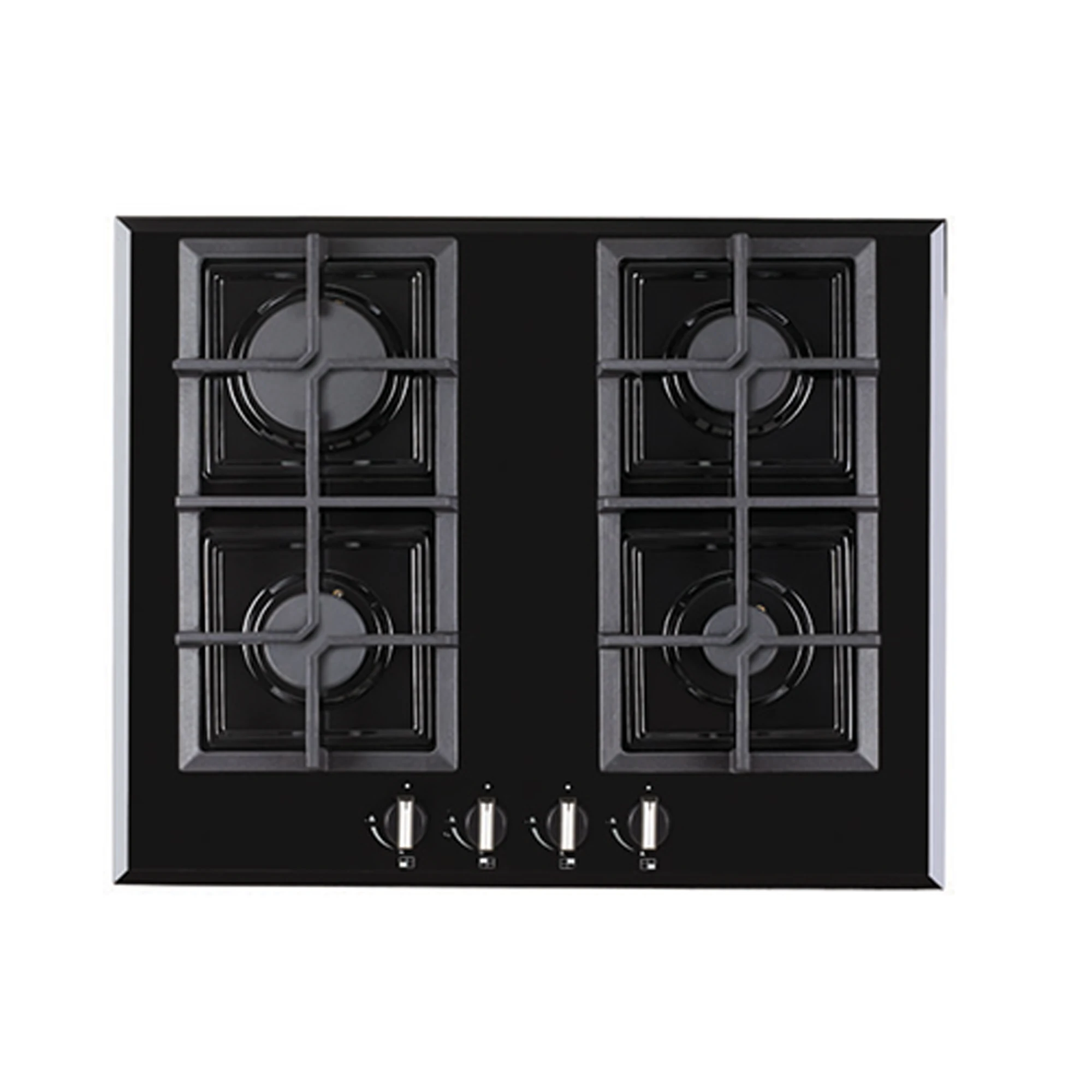Foshan Factory Supply CE Certified Electric Home Appliance 4-Burner Table Glass Gas Stove with Attractive Design Gas Cooker