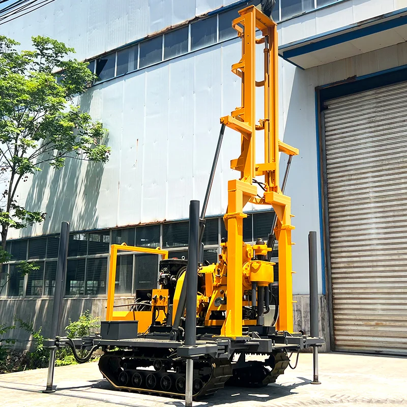 Professional Machinery 200m Hydraulic Core Drilling Rig Multifunctional Sampling
