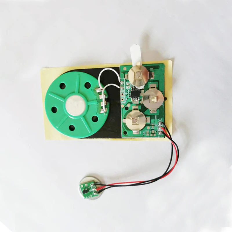 High quality 30 second recordable sound chip recordable voice chip greeting cards mini sound chip for toys