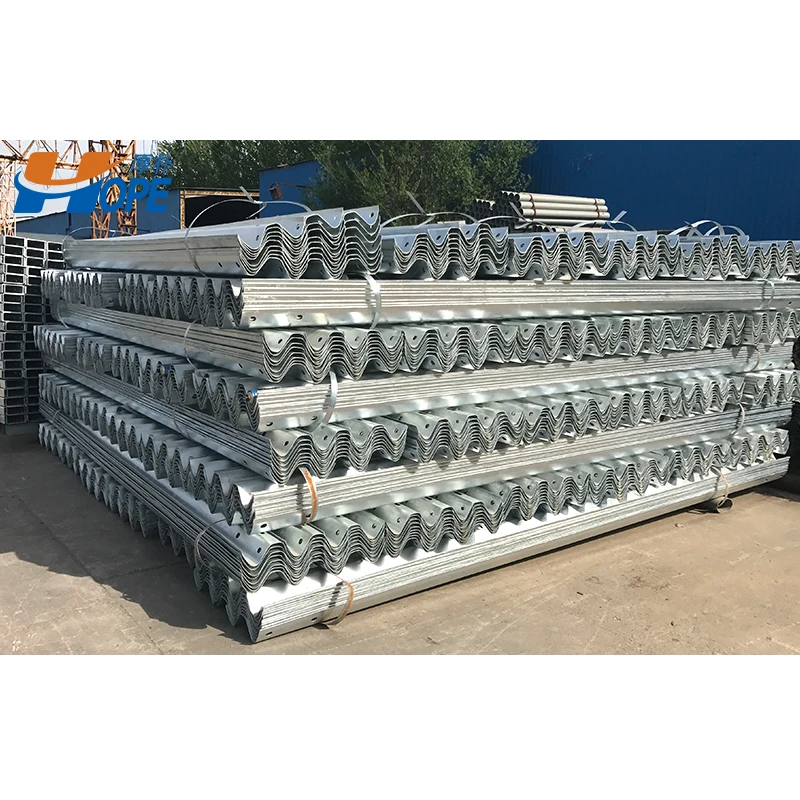 W Beam Guardrail Roadside Guardrails Barriers Metal Barriers For Highway Fence Beam