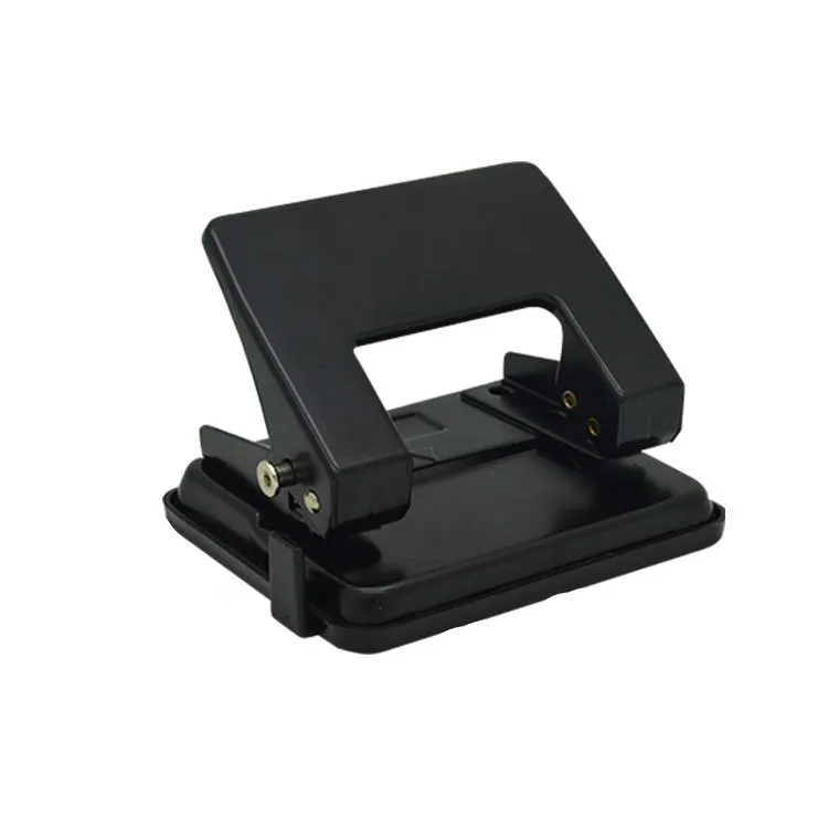 With Locate Ruler And Latch Catch All Metal Paper Hole Punch