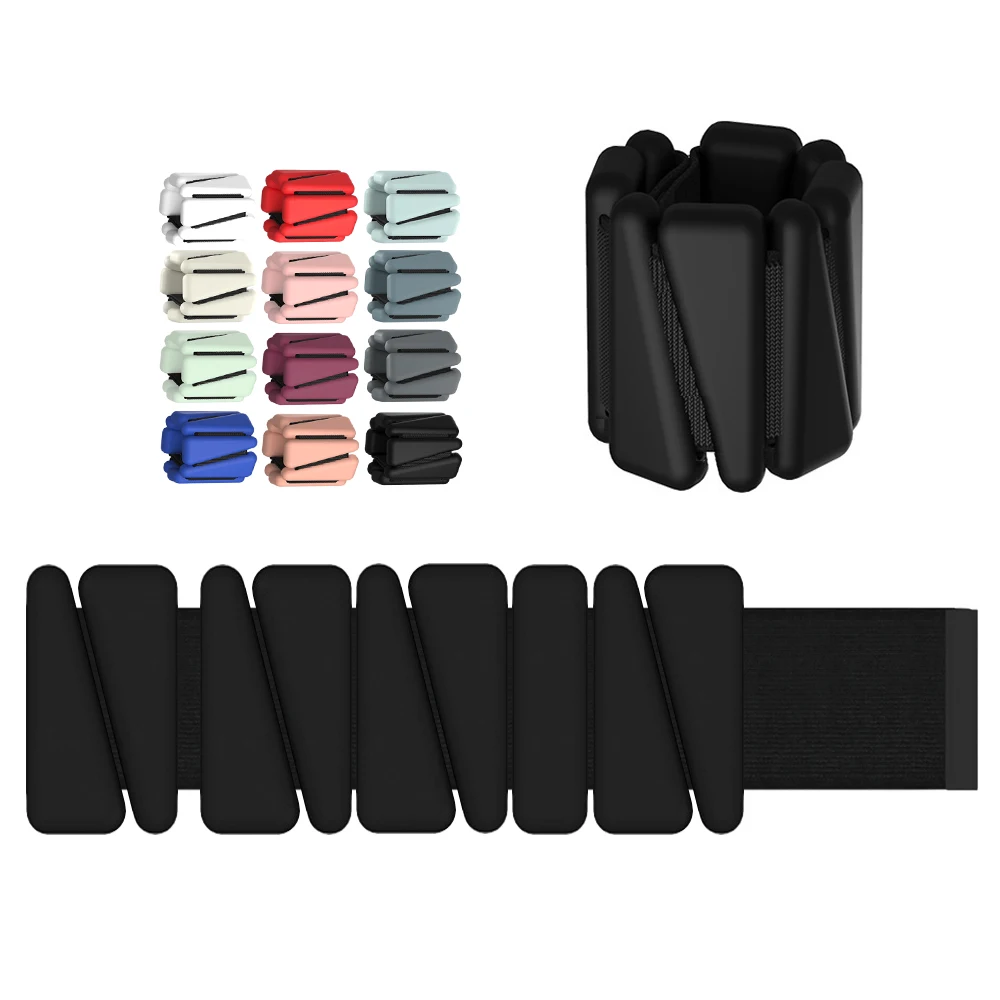 Pilates Power Gym Fitness Equipment Silicone Steel Ankle Weights Wrist Weights Customisable Hand Weights