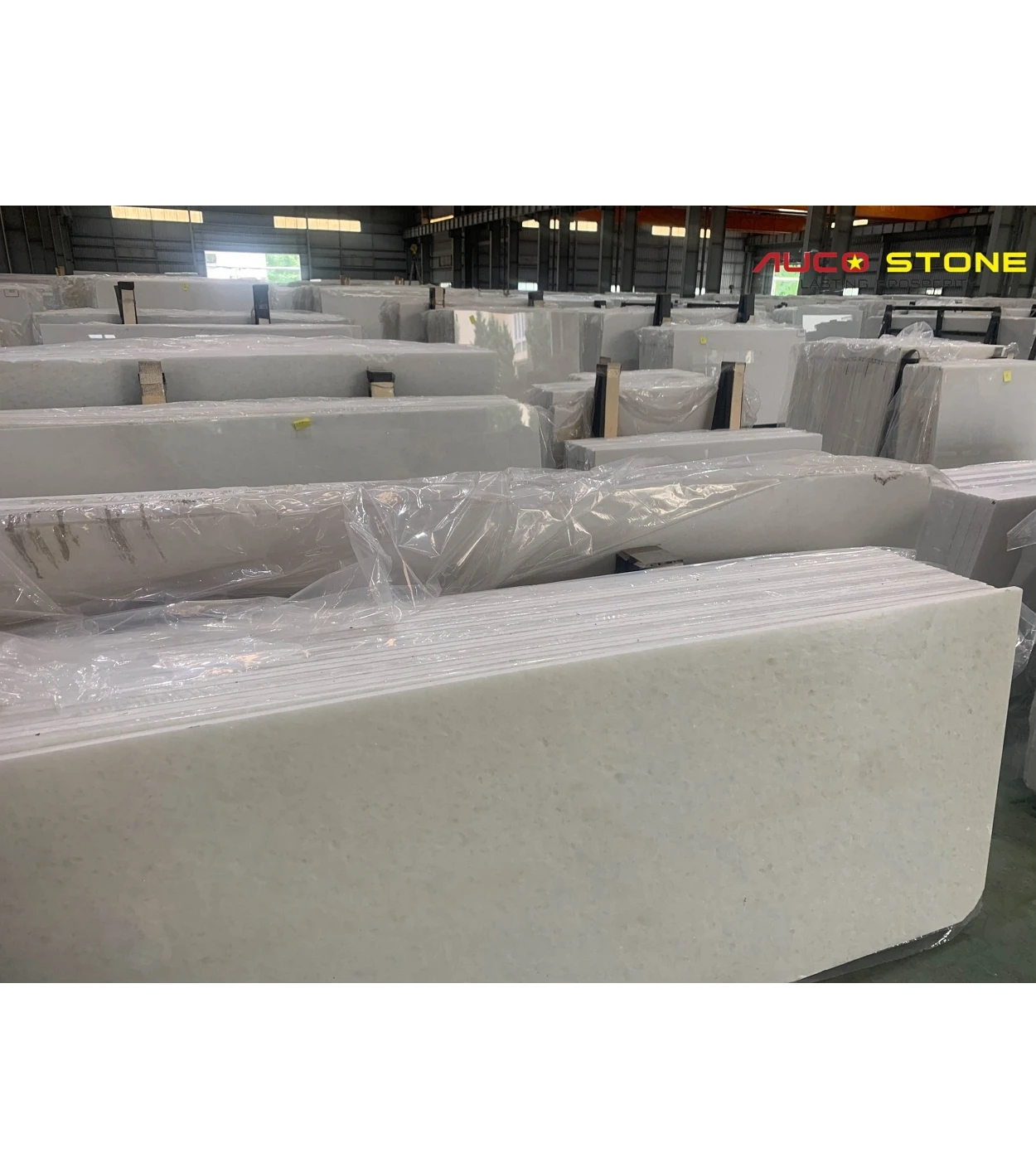 Best Price Marble Slab Products Design Wall Decor Custom Size Tiles Vietnam Luxury  Pearl White Marble Stone Marble