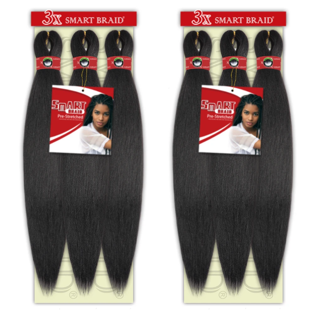 Factory Wholesale Price Synthetic Pre-stretched Easy Braiding For Women