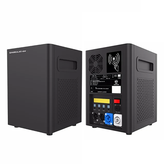 wedding mini sparkular machine BT06 to Europe stage indoor cold flame original showven sparkler fireworks machine 3units