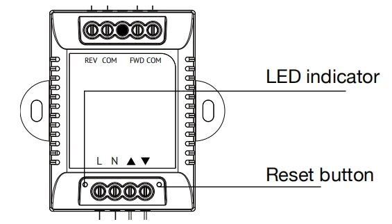 ZigBee Curtain Control with curtain relay