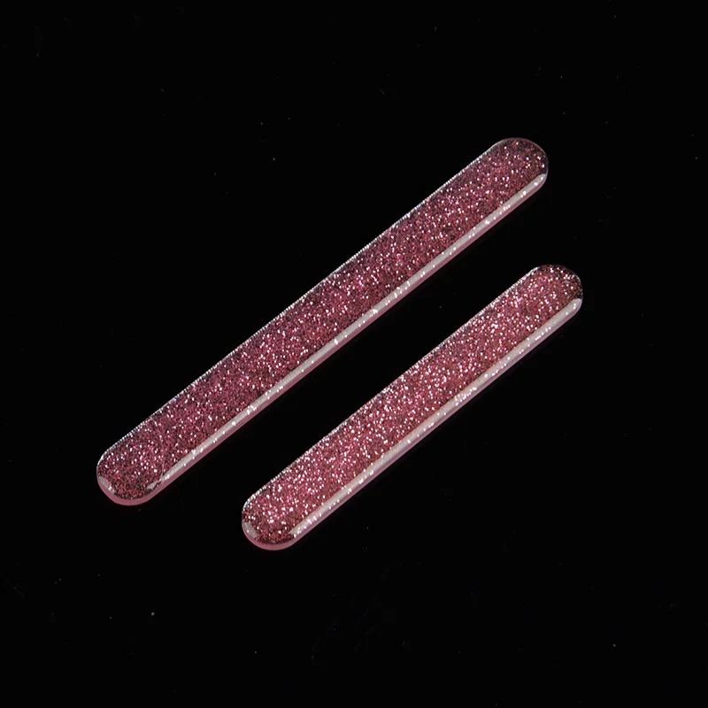 High quality Wholesale Gift Custom Logo Durable Crystal Glass Nail File