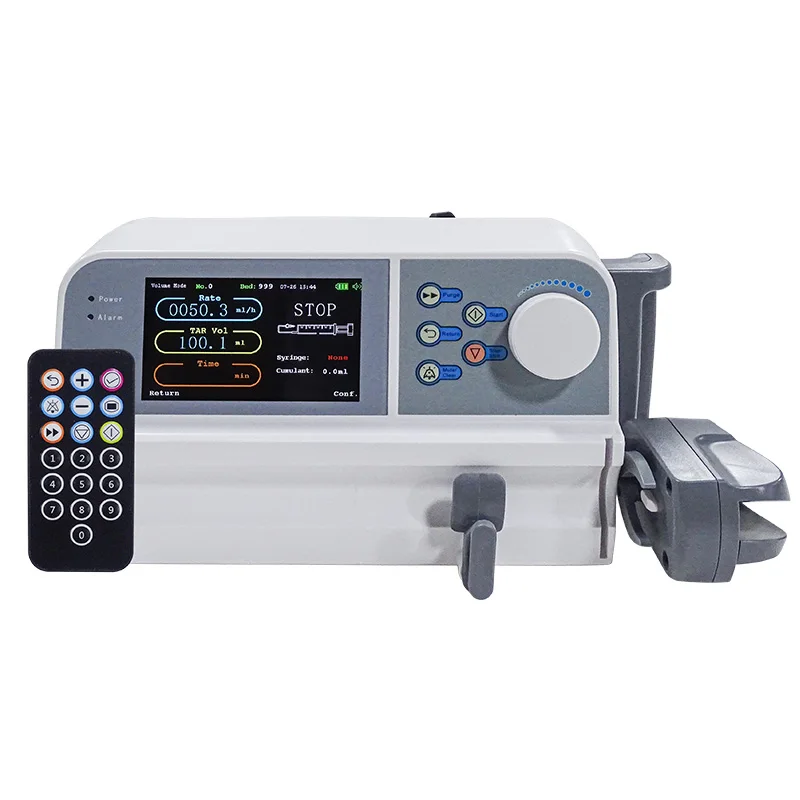 Veterinary Automatic Single Feeding Pump Infusion LCD Display Screen Medical Injection Syringe Pump for Hospital