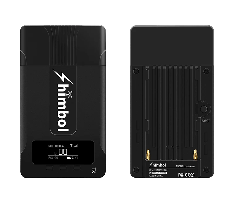 
long range 600ft 5G Image transmission system camera wireless video transmitter with full duplex wireless communication 