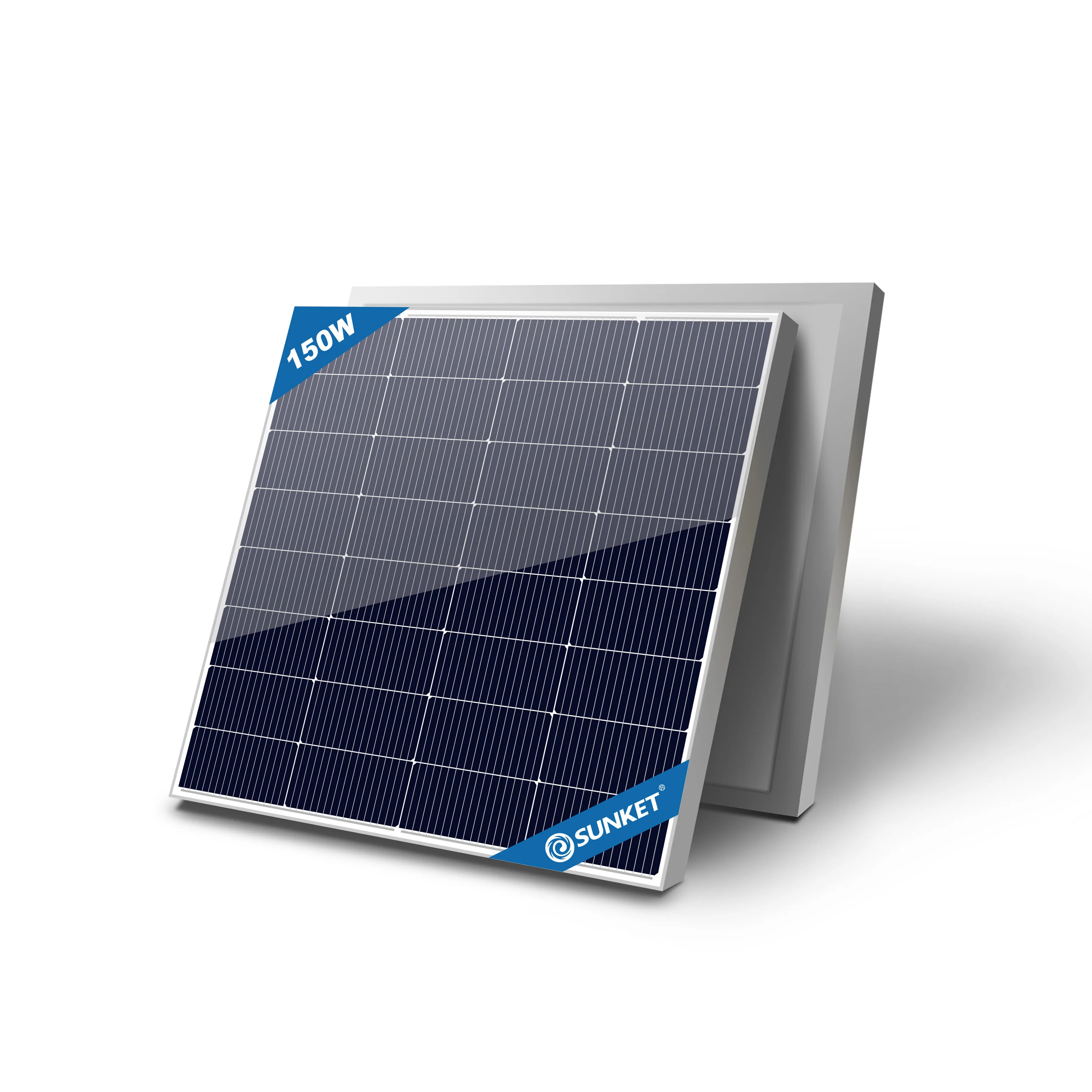 TOPCON Half cell cut Customized Solar panels 150W from China Factory with more than 17 years production experiences
