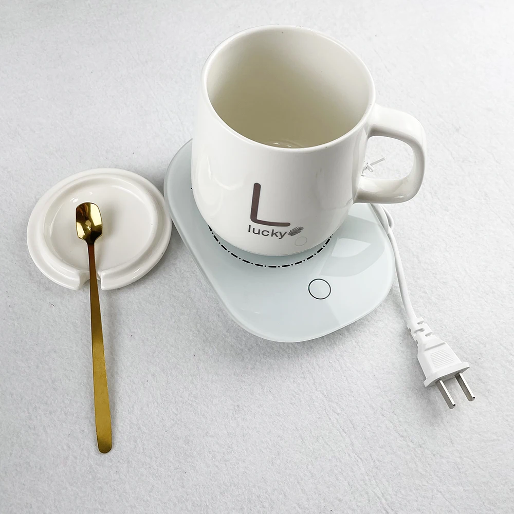 Hot Sale winter Gift Set 55 Degree usb mug heater coffee cup and travel mug warmer