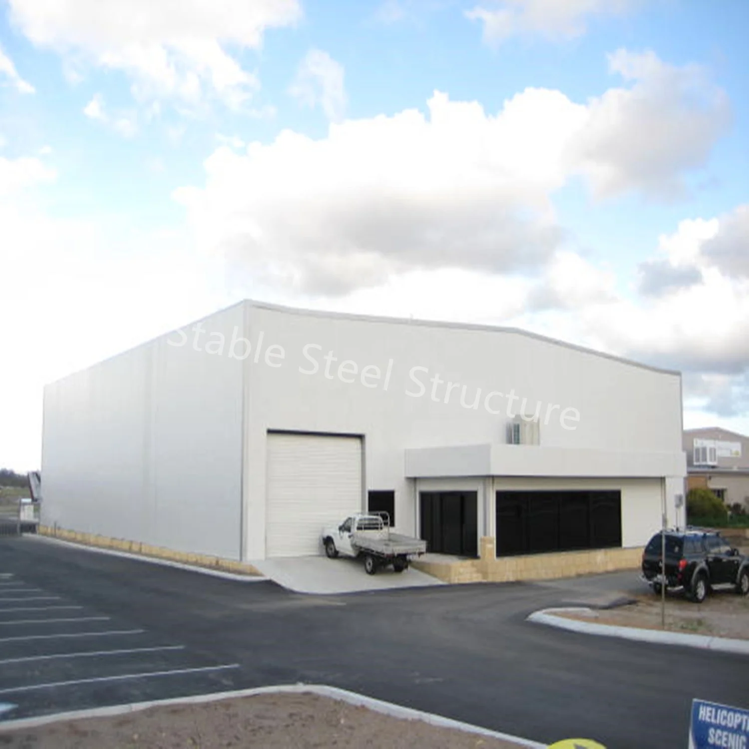 Prefabricated steel structure build Metal Workshops kits Steel Building Warehouse hangar