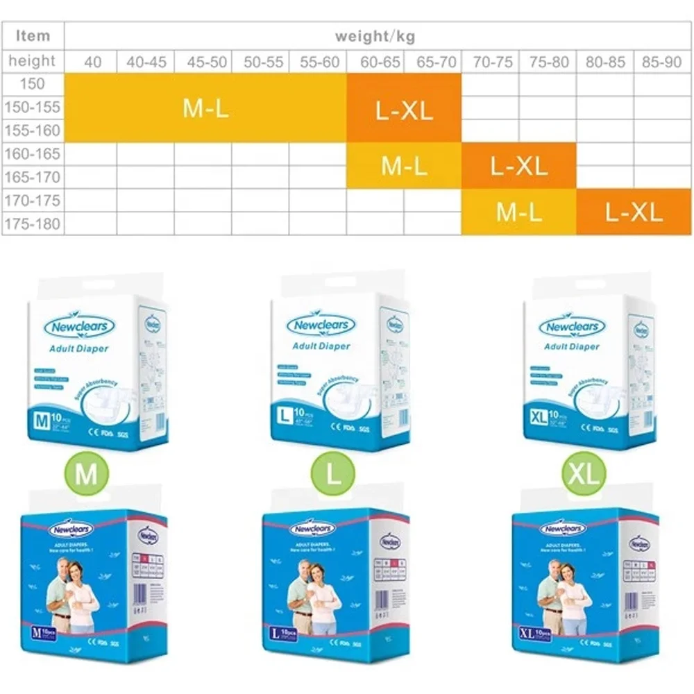 Super thick adult baby diapers tester