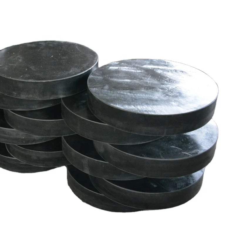 Manufacturers customized bridge rubber bearing plate round rubber damping bearings