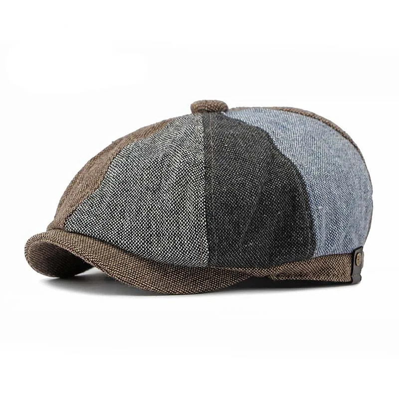 Berets Cotton Flat Advance Driver Flat Cap Men Casual Newsboy Sun Hats Korea Style Spring Summer Women Men Beret Hats