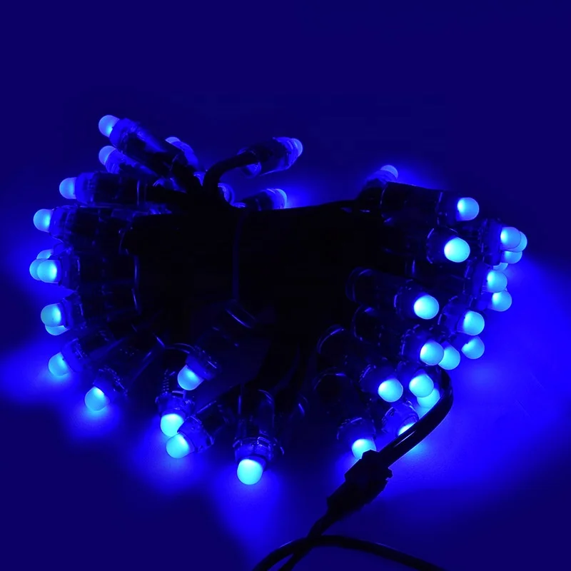 Умная гирлянда с Wi-Fi Tuya RGB регулируемой яркостью меняющая цвет Рождественское